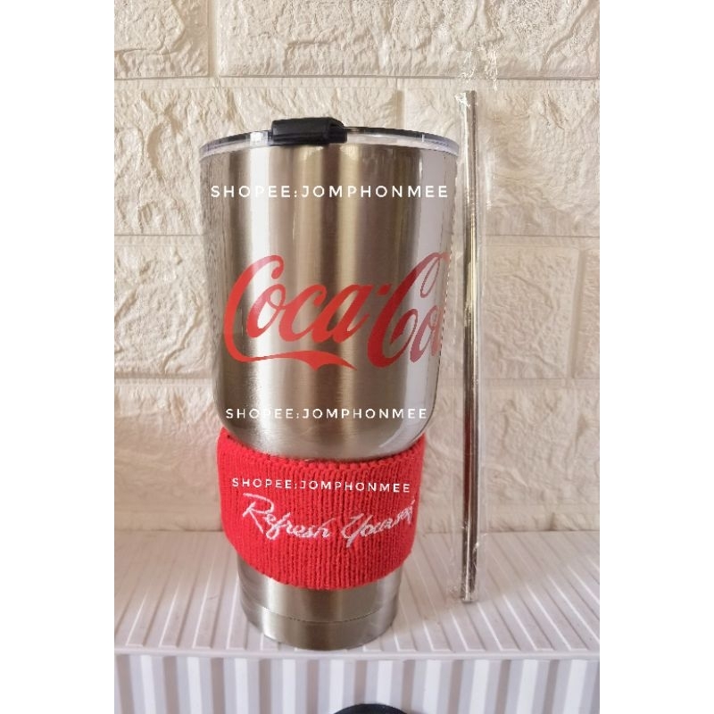 MINISO x Coca-Cola แก้วเก็บความเย็น แก้วน้ำเก็บความเย็น Coca Cola Insulation Steel Bottle 850ml