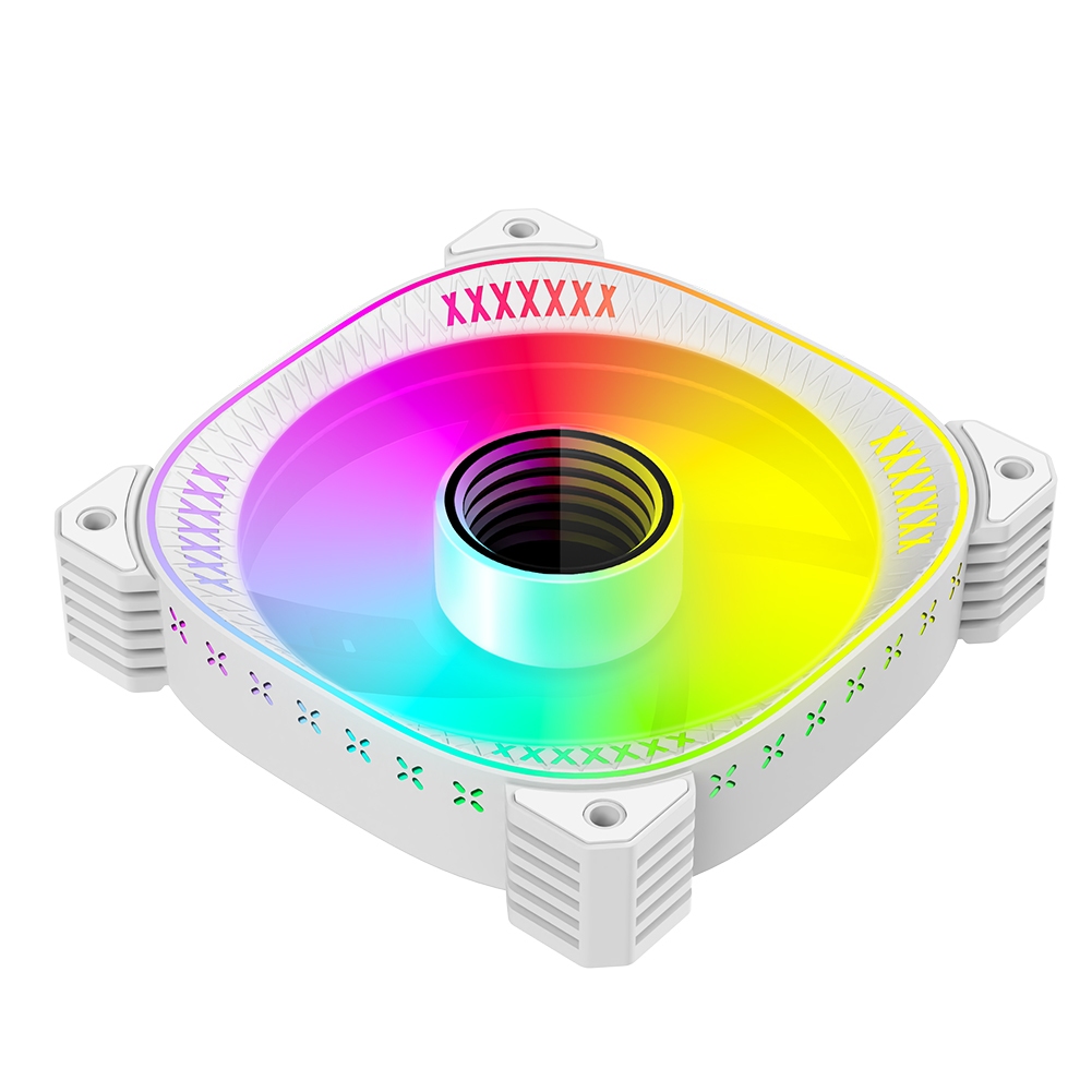 พัดลมเคส CoolMoon Lunar Explorer TY1 RGB 6Pin 120mm.