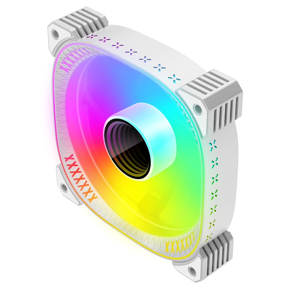 พัดลมเคส CoolMoon Lunar Explorer TY1 RGB 6Pin 120mm.