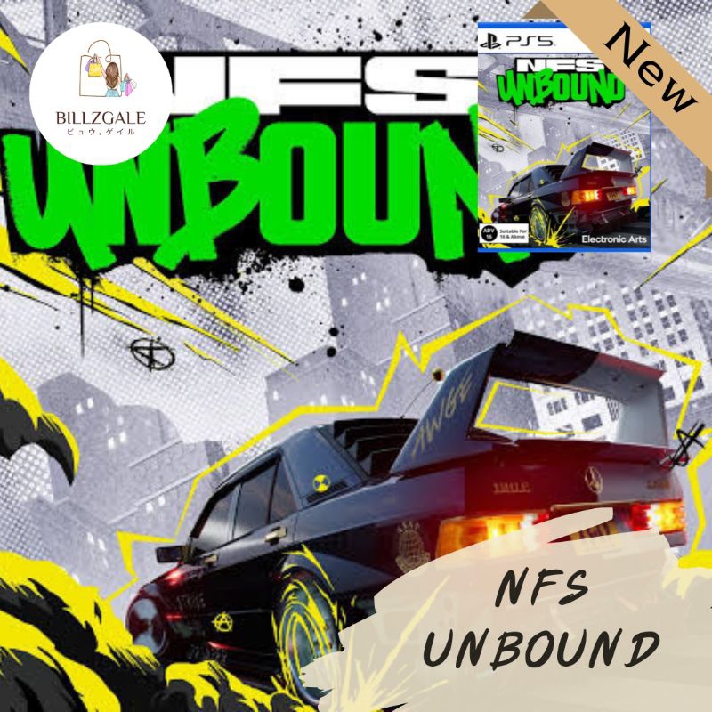 [🔥โปร 7.1 ลด 20% เหลือ 840 บาท โค้ดทักแชท 💥] (มือ1) PS5 | NFS Unbound