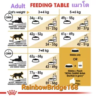 Royal Canin British Shorthair Adult 4kg โรยัลคานิน อาหารแมวโต พันธุ์บริติช ชอร์ทแฮร์ ขนสั้น ถุงขนาด 4 กก