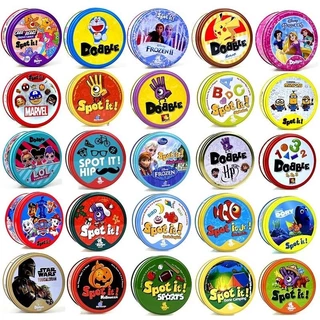 spot it เกมส์จับคู่ เกมส์การ์ด ฝึกสายตา ประลองความไว