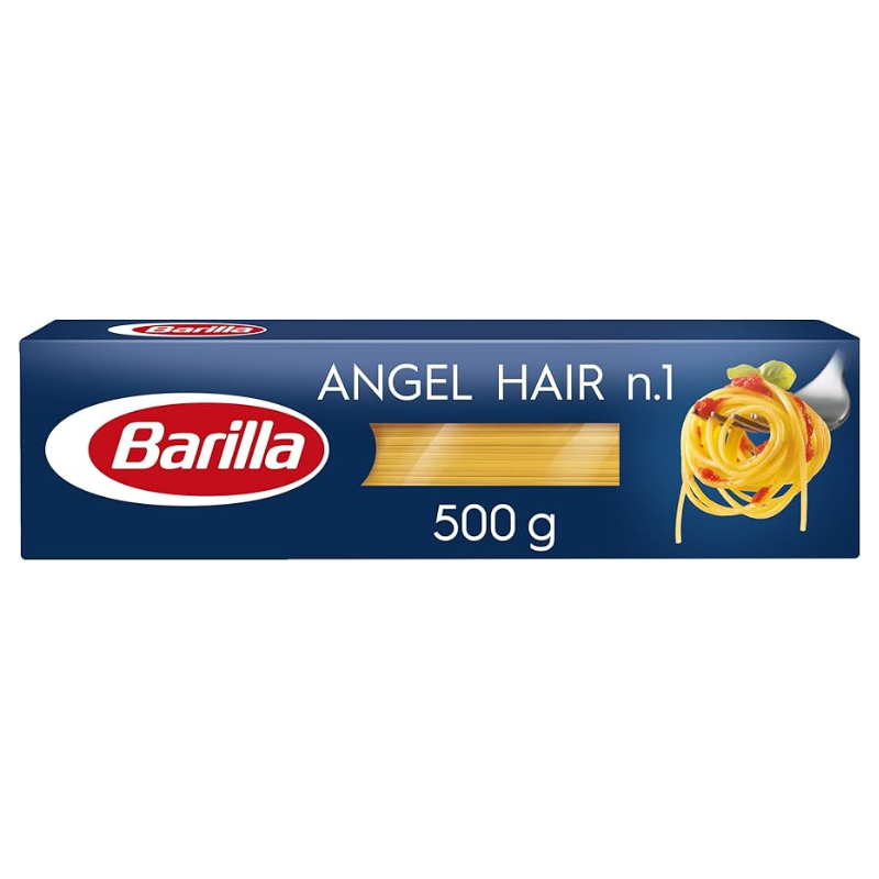 บาริลล่า คาเปลลินี พาสต้า เส้นผมนางฟ้า 500 กรัม - Angel Hair Pasta Capellini 500g Barilla brand