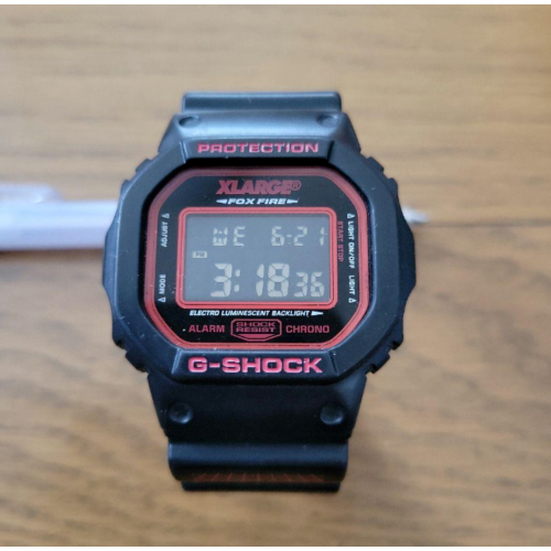G-Shock×Xlarge Dw-5600E นาฬิกาข้อมือ Casio X-Girl
