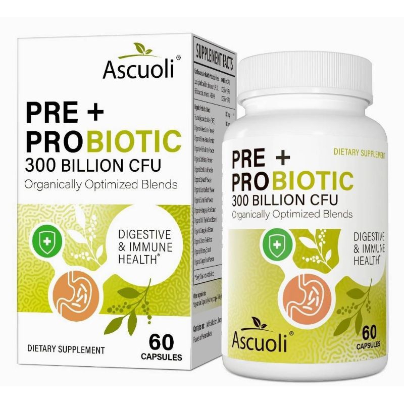Probiotics for Women & Men - 300 Billion CFU, 60 แคปซูล
