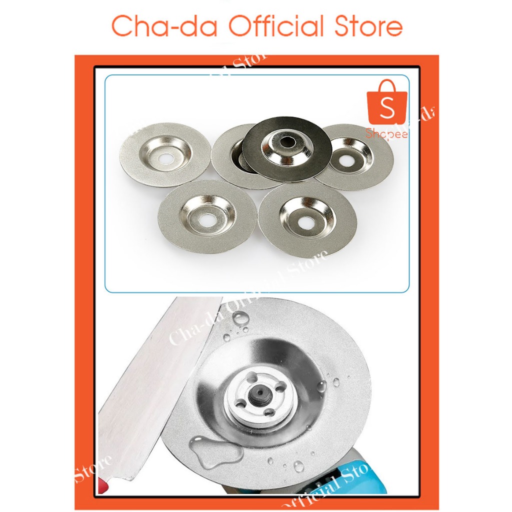 ล้อเจียร ล้อเจียรเพชร ใบเจียรเพชร แผ่นเจียรใบลับมีด ใบเจียรตัด ขัดแก้ว, เซรามิก, หยก, หินอ่อนหินแกรนิต ใบตัดกระเบื้องแผ่