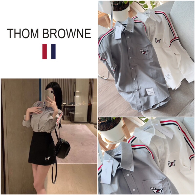เสื้อเชิ้ตแขนยาว Thom Browne Cotton Shirt