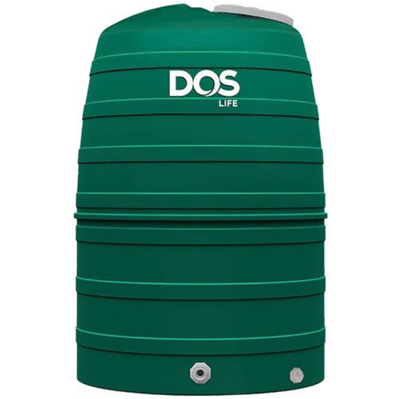 กทม.-ปริมณฑล จัดส่งภายใน 3วัน(ทำการ)ถังเก็บน้ำ DOS รุ่น Greenery(สีเขียว) UV 8 รับประกัน 15ปี