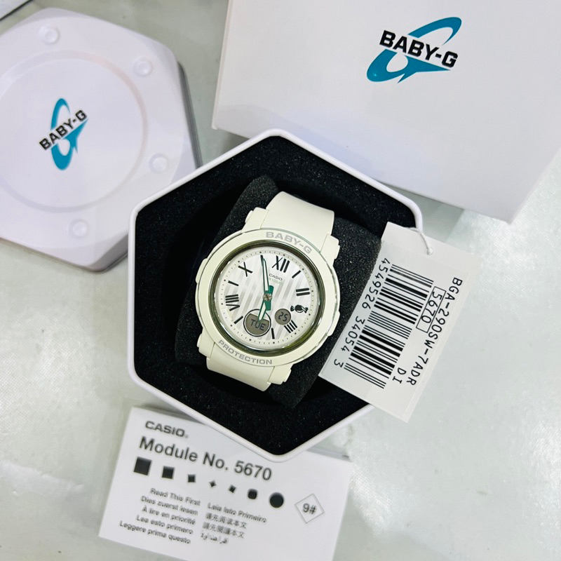นาฬิกาผู้หญิง Baby-G รุ่น  ซีรีส์ BGA-290 เบบี้จี สินค้าของใหม่ ของแท้ รับประกันศูนย์ 1 ปี