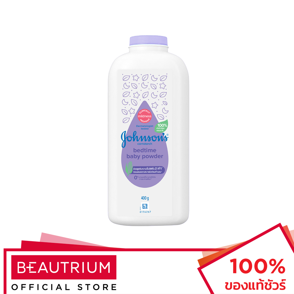 JOHNSON Constrach Bedtime Baby Powder แป้งฝุ่น 400g