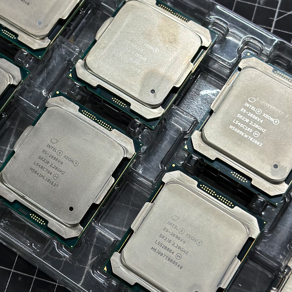 Intel Xeon E5-2673V4 E5-2696V4 สำหรับเมนบอร์ด X99 2011-3 DDR4 22/44 Core