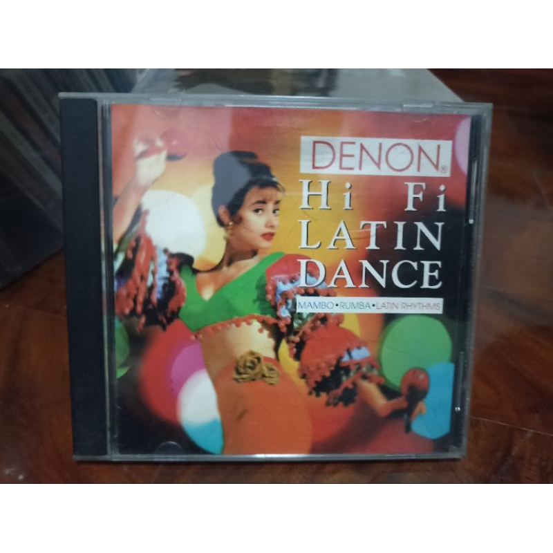 ซีดีเพลง cd music Audiophile Denon Hi Fi Latin Dance made inJapan