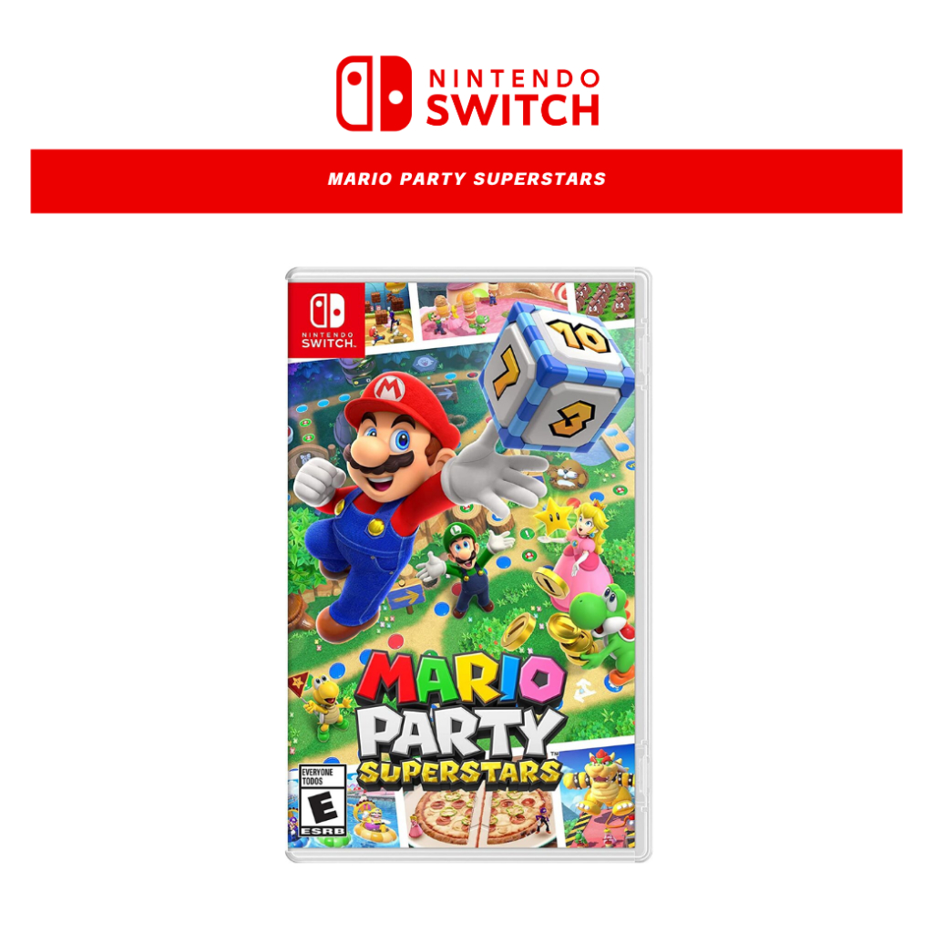 มือ1 Nintendo Switch - MARIO PARTY SUPERSTARS (ส่งฟรีไม่ต้องใช้โค้ด)