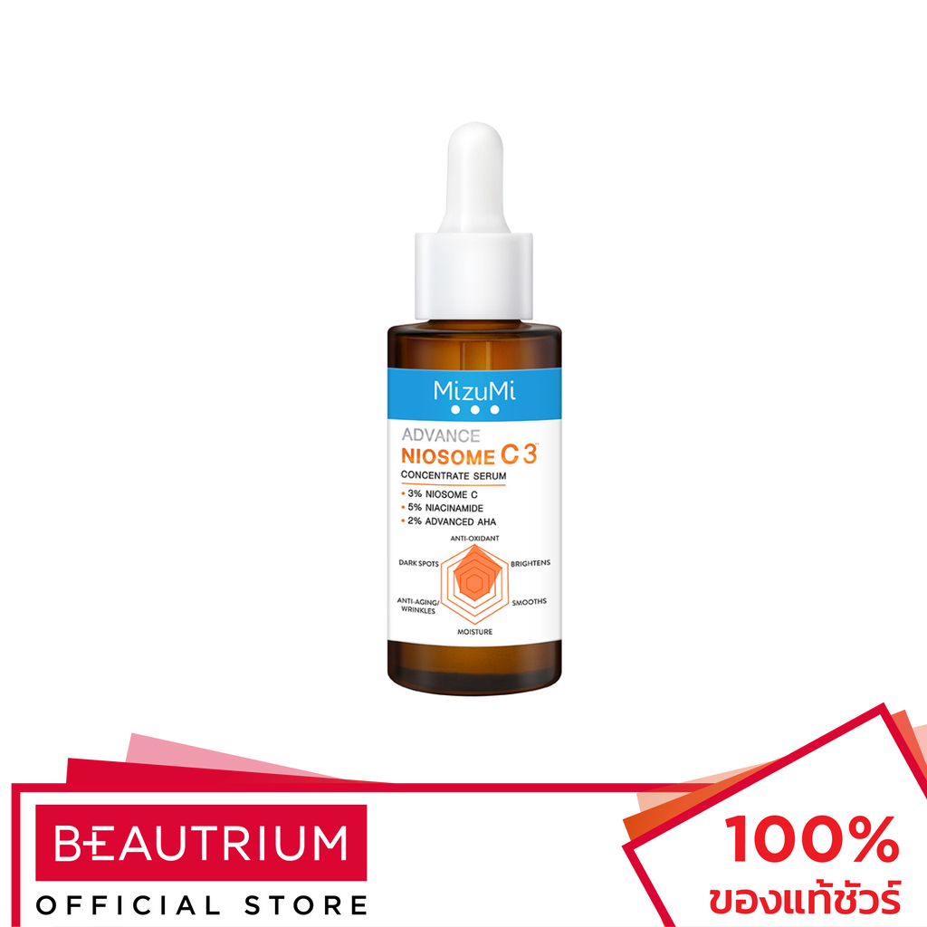 MIZUMI Advance Niosome C Concentrate Serum ผลิตภัณฑ์บำรุงผิวหน้า 30ml