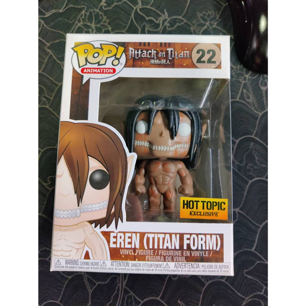 Funko Pop แท้ 100 % !!! Attack on titan : Eren Titan HT