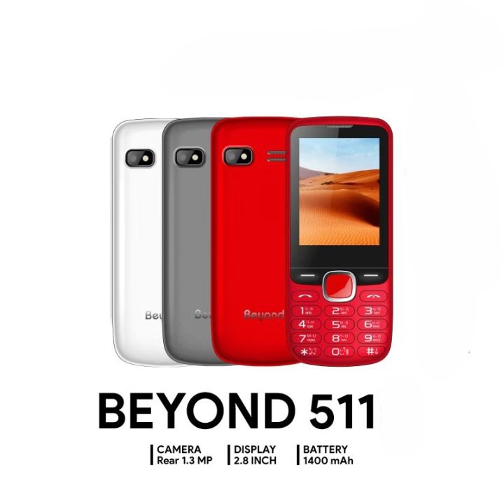 โทรศัพท์ปุ่มกด Beyond 511B | Beyond 511C ปุ่มใหญ่ หน้าจอใหญ่ 2.8 นิ้ว รองรับ 3G ทุกเครือข่าย