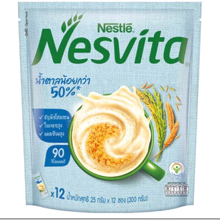 เนสวีต้า350กรัม รสดั้งเดิม 12+2 ซอง รสน้ำตาลน้อย 12 ซอง
