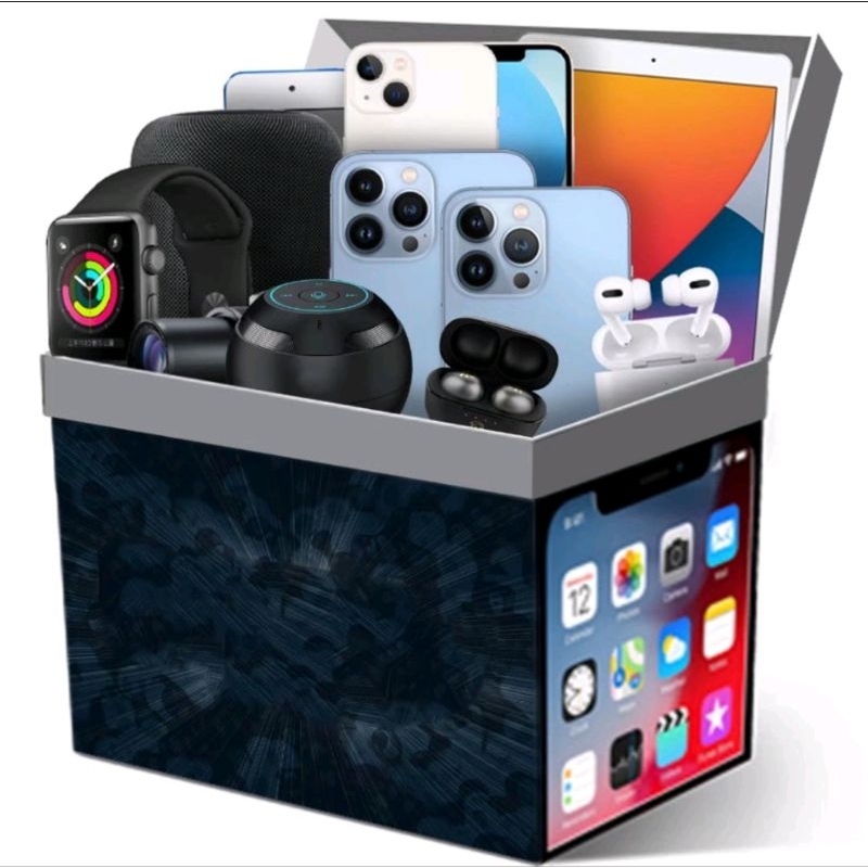 กล่องเก็บของ สุ่มสุดว่าวปีแห่งความรัก ทอง มือถือ นาฬิกา หูฟัง สายชาร์จ อื่นมากมายๆ