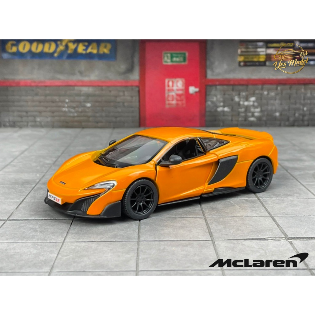 โมเดลเดลรถสะสม รถของเล่น โมเดลรถเหล็ก McLaren 720S / 675LT Scale 1:36 Kinsmart แมคลาเรน