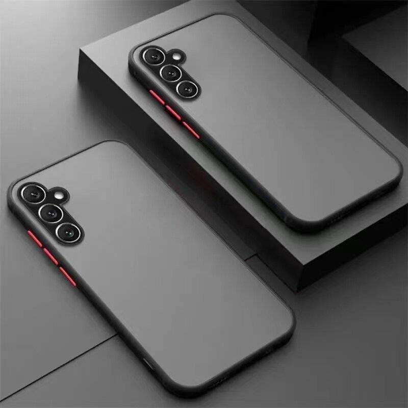 Galaxy A55 5G/A25 5G/A35 5G(ส่งในไทย)เคสขอบนิ่มหลังแข็งขุ่นคลุมกล้องSamsung Galaxy A05/Galaxy A05S/S23 FE/Galaxy A15
