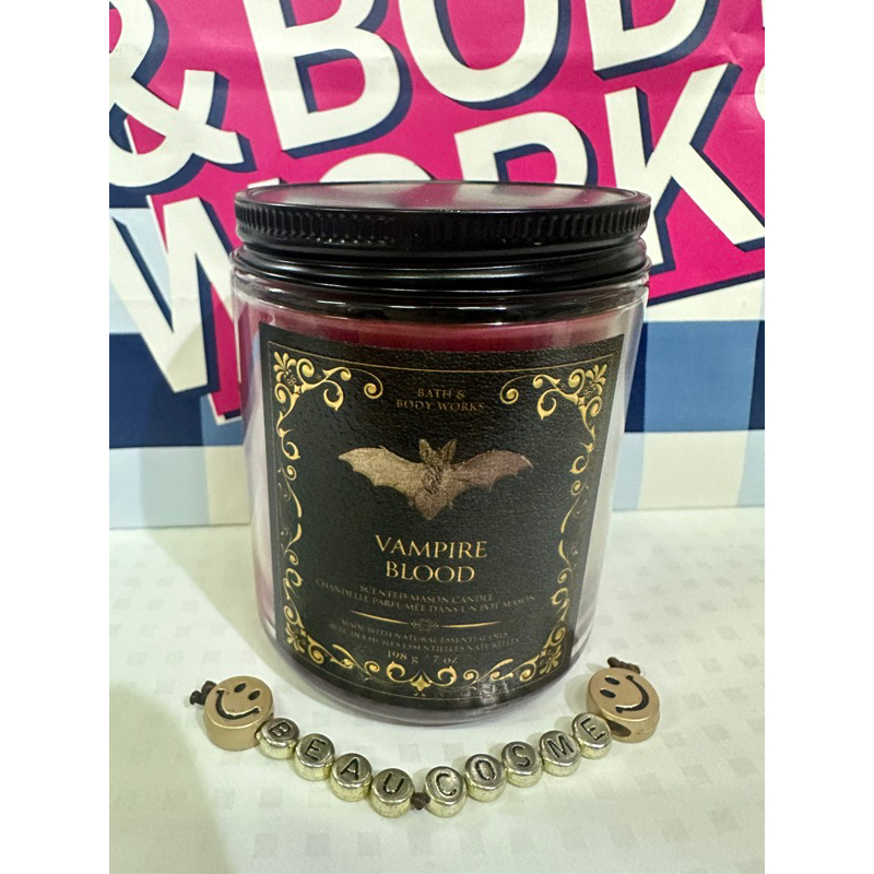 Bath&BodyWorks เทียนกลิ่น Vampire Blood🦇 Halloween Collection 🎃