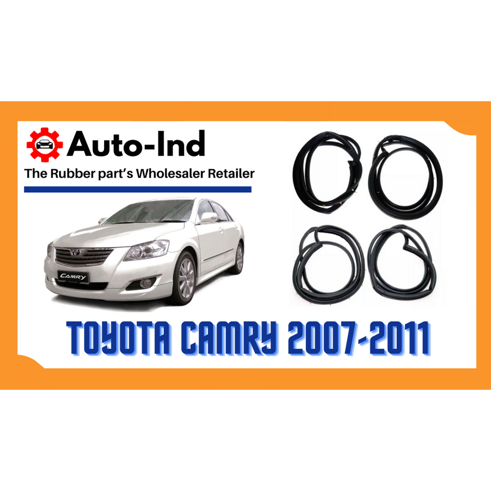 ยางขอบประตู Toyota Camry ACV40 2007-2011 ตรงรุ่น ฝั่งประตู [Door Weatherstrip]