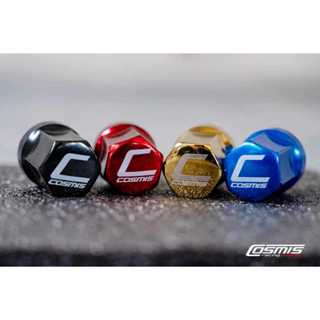 น็อตสี Cosmis แท้ น็อตล้อ 1กล่องมี20ตัว สั่งเพิ่มได้ P1.5/1.…