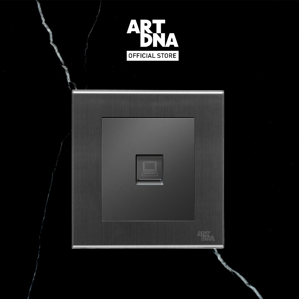 ART DNA รุ่น V23 Single Computer (LAN) Socket design switch สวิตซ์ไฟโมเดิร์น สวิตซ์ไฟสวยๆ ปลั๊กไฟสวยๆ