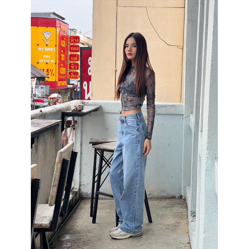 กางเกงยีนส์ RAVVESTUDIO's Jessy Basic Jeans