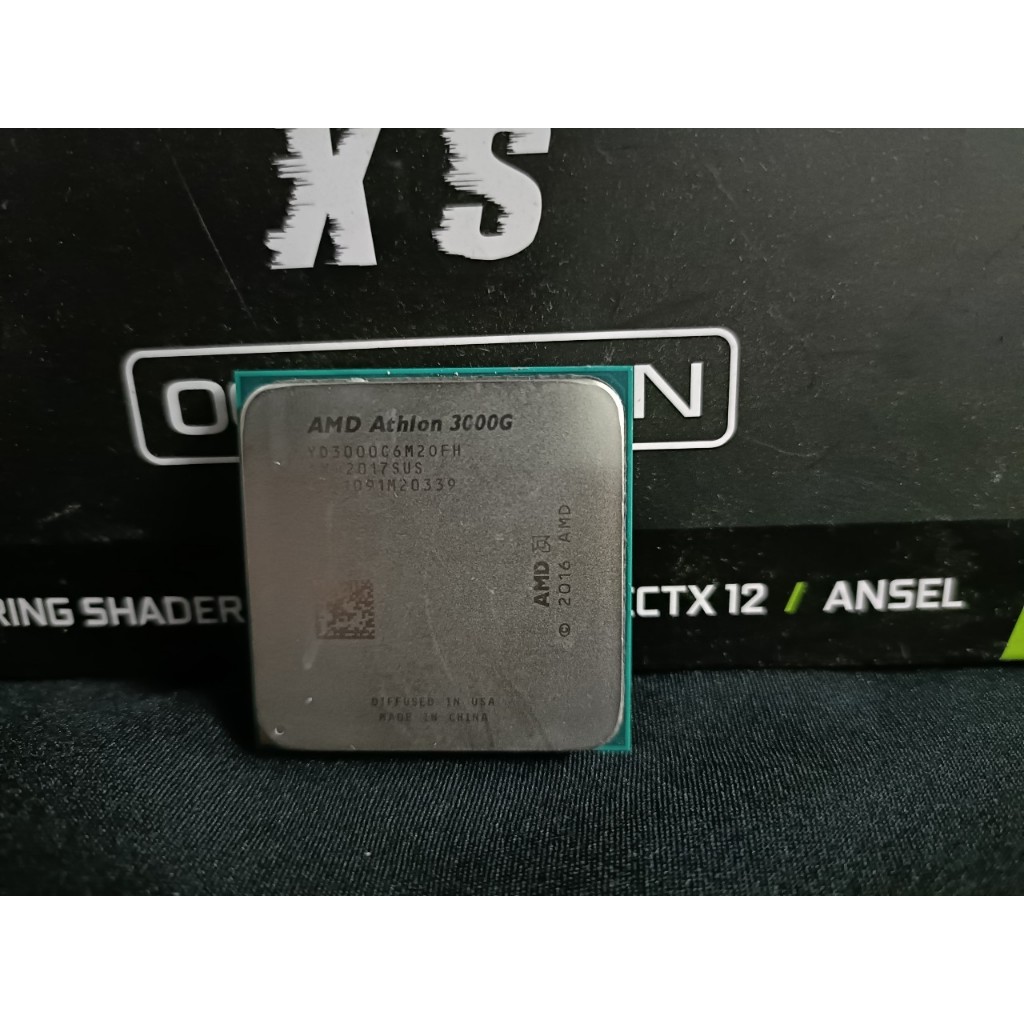 CPU AMD ATHLON 3000G 2CORE 4THREAD 3.5 GHz ซีพียู รองรับเมนบอร์ด SOCKET AM4 ประกันร้าน 14 วัน