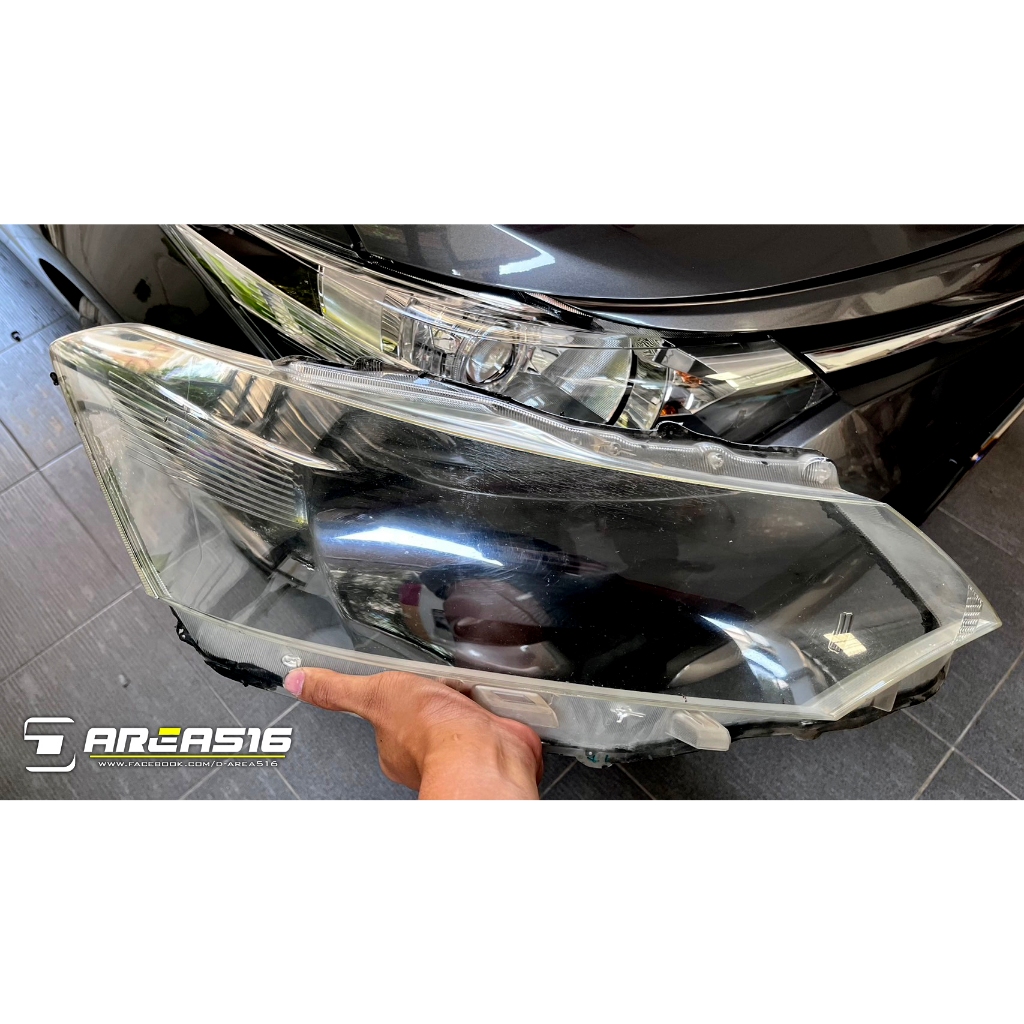 เลนส์ฝาครอบไฟหน้า Toyota Vios Gen3 ปี 2013-2022 ตรงรุ่น คู่ละ มีบริการติดตั้ง พิจิตร,ระยอง