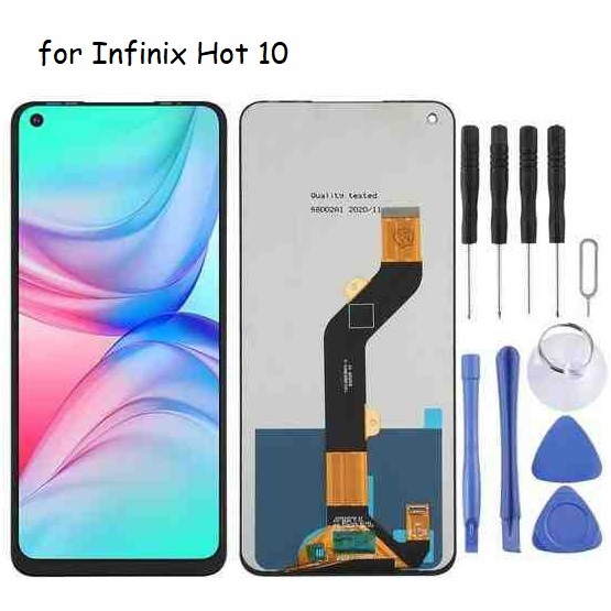 หน้าจอ LCD Display จอ + ทัช Infinix Hot 10,X682B,X682C,Hot10 งานแท้ อะไหล่มือถือ