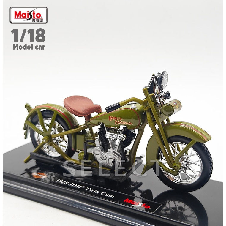 HARLEY-DAVIDSON 1928 JDH  Twin Cam  Maisto 1:18 พร้อมส่ง