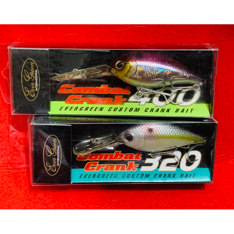 เหยื่อEVER GREEN Combat Crank 320-400 ของแท้ 100%