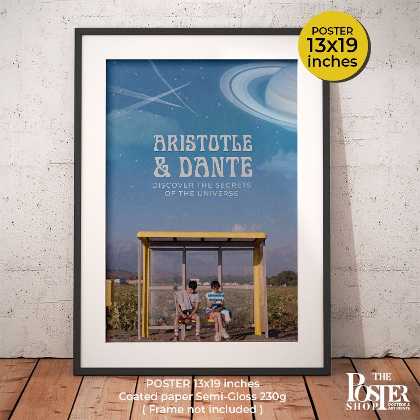 Aristotle and Dante Discover the Secrets of the Universe Poster ภาพขนาด 33X48 cm