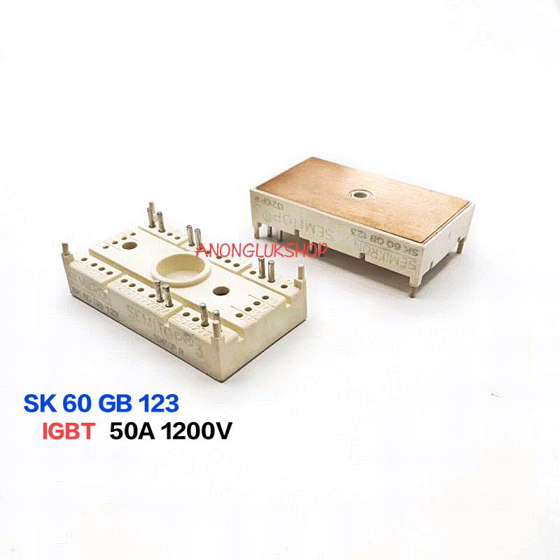 1ตัว 👉👉SK60GB123 SEMIKRON IGBT MODULE SK 60 GB 123