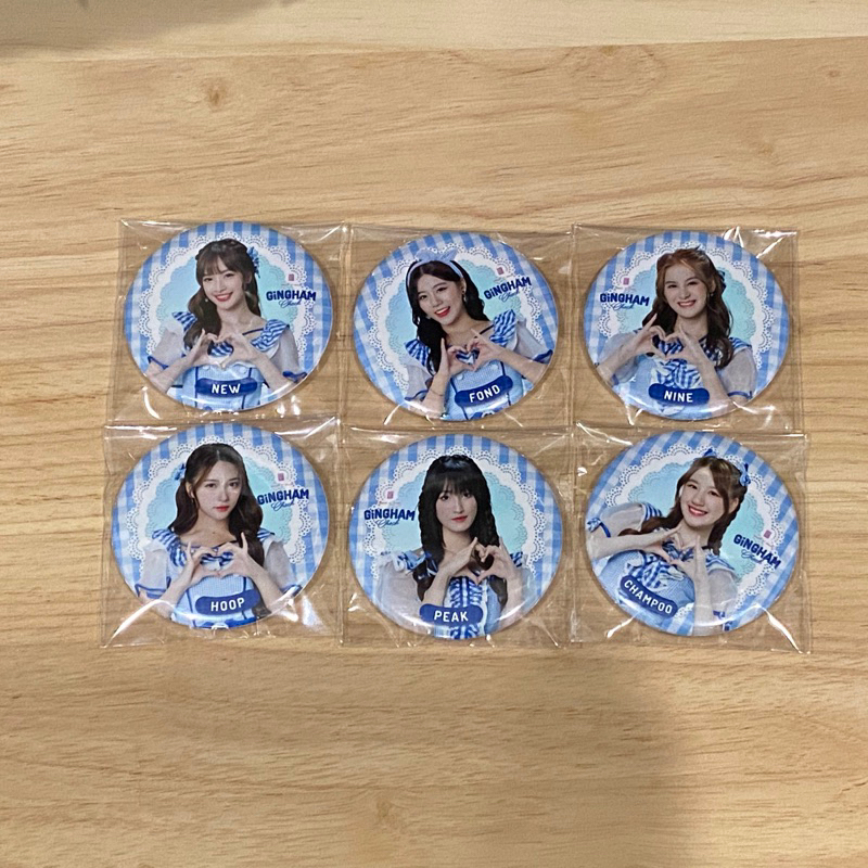 เข็มกลัด BNK48 - 4th Album Gingham Check