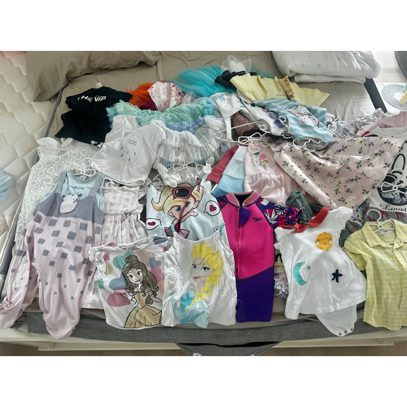 เสื้อผ้าแบรนด์ Chalom Pumm Tanwa H&M ZARA BBLV babylovett เด็ก มือสอง