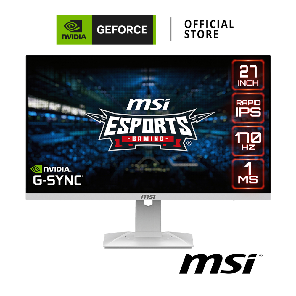 MSI GAMING MONITOR / NVIDIA G-SYNC COMPATIBLE / 27" WQHD 170Hz 1ms (G274QRFW)