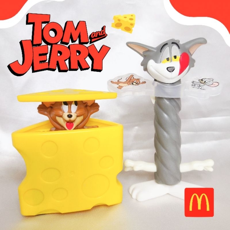 ของเล่น ของสะสม Tom and Jerry ทอมแอนด์เจอร์รี่ McDonald's ญี่ปุ่นมือสอง