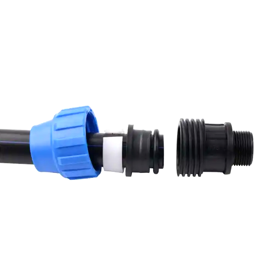 ข้อต่อเกลียวใน PE เกลียวนอก/เกลียวใน สำหรับท่อพีอี PE ขนาด 1นิ้ว/1.5นิ้ว/2นิ้ว