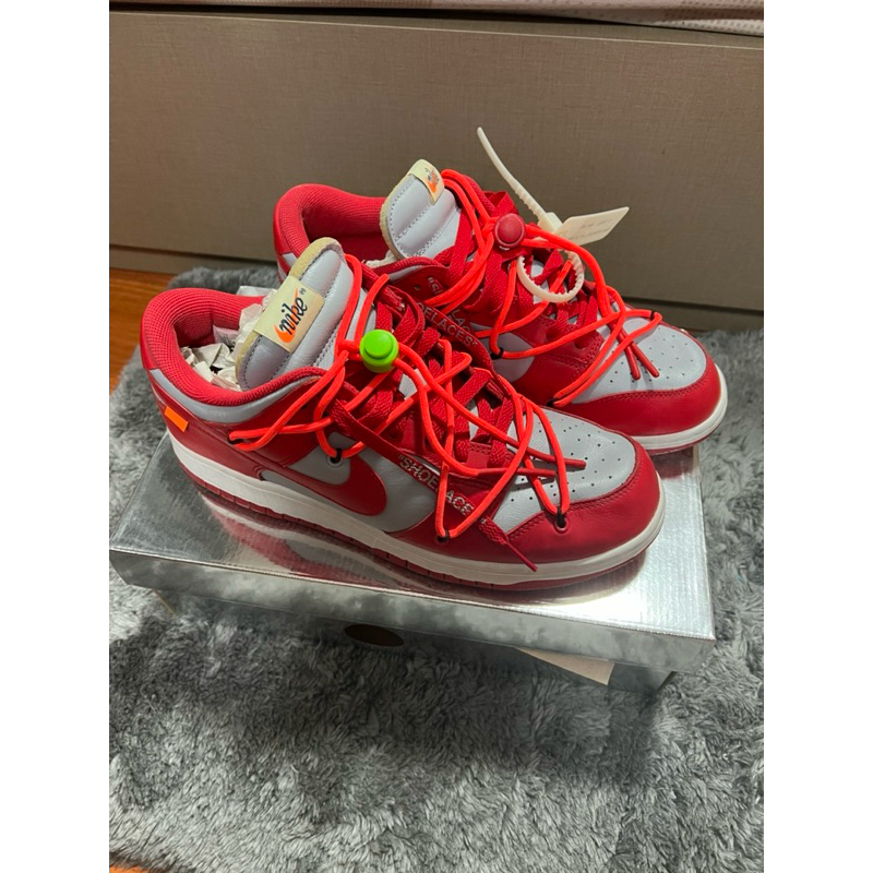 Nike Dunk Low Off-White University Red