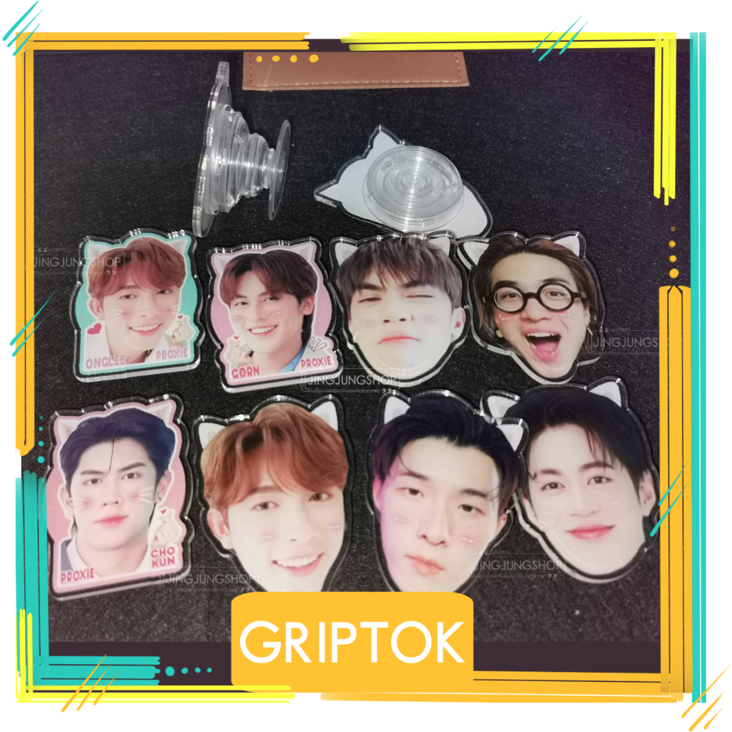 GRIPTOK ที่ติดโทรศัพท์ PROXIE (พร็อกซี) มีครบทั้ง 6 คน