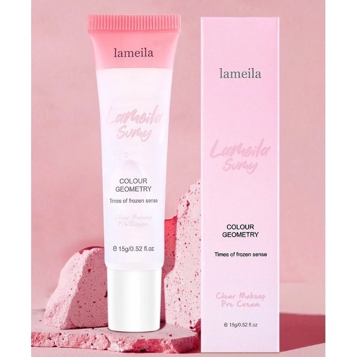 N389 LAMEILA ไพรเมอร์เนื้อเจล เบลอรูขุมขน ควบคุมความมัน ปรับผิวให้เรียบเนียน ลงก่อนแต่งหน้า