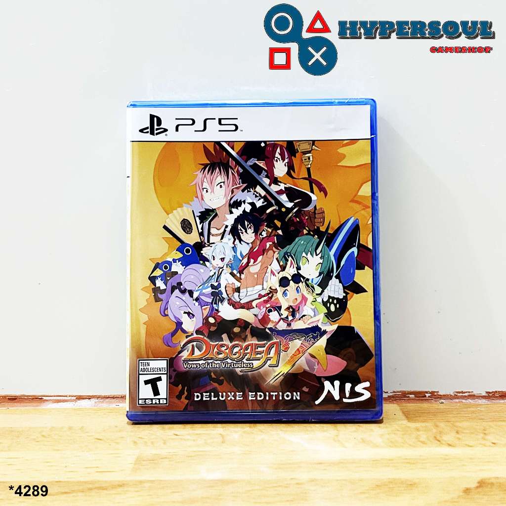 PS5: Disgaea 7: Vows of the Virtueless Deluxe Edition (Region1-US)(English Version)