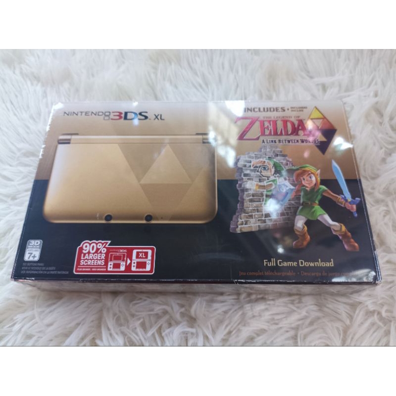 Nintendo 3DS XL Zelda A Link Between Worlds Limited Edition Console💚🧡🩷