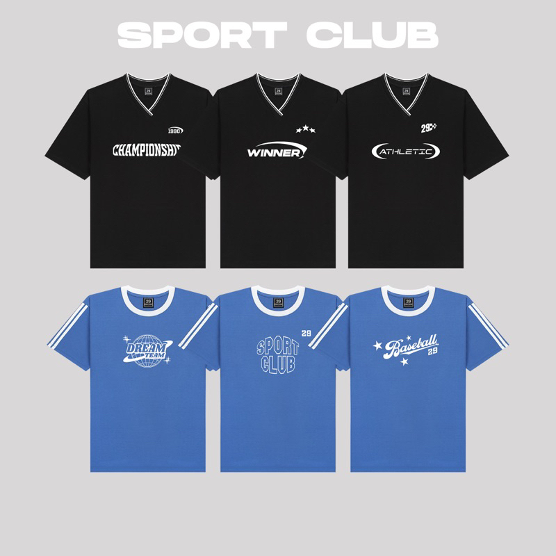29decem - เสื้อยืด SPORT CLUB collection