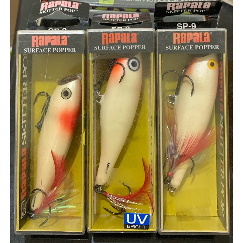 เหยื่อราพาล่า Rapala skitter pop SP9 SSR9 ของแท้100%