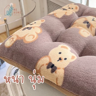 เบาะรองนั่งเก้าอี้ ขนาด40x40cm แบบหนา นุ่มสบาย ลายการ์ตูนน่ารัก สําหรับตกแต่งบ้าน เบาะรองนั่ง