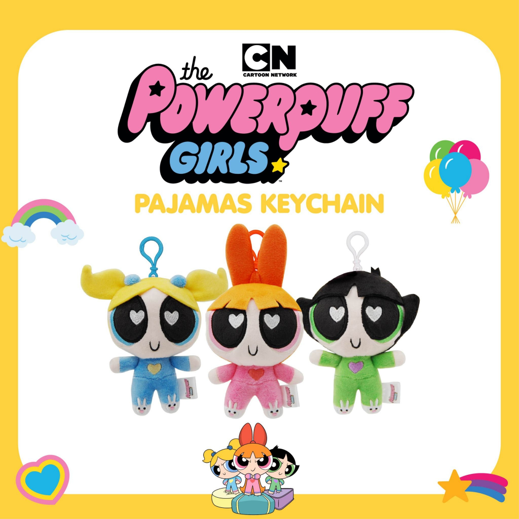 พวงกุญแจ Pajamas Collection (Powerpuff girls)